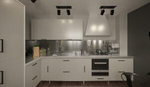 34 New 2Bed Kitchen Night